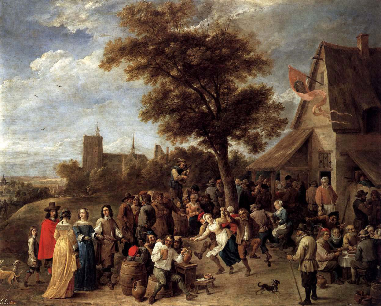 peasants merry making[